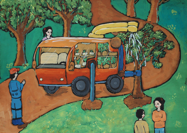 全自動育苗、種植車